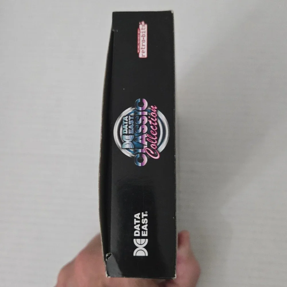 Retro Bit Data East Classic Collection SNES Cartridge CIB Pins Stickers Manual